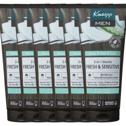 6x Kneipp Douche Men 3-in-1 Fresh & Sensitive 200 ml