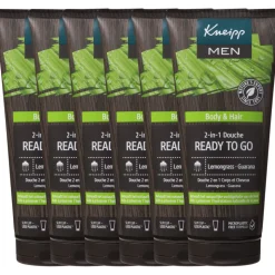 6x Kneipp Douche Men 2-in-1 Ready to Go 200 ml