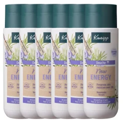 6x Kneipp Douche New Energy 200 ml