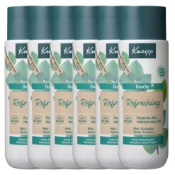 6x Kneipp Douche Refreshing Mint Eucalyptus 200 ml