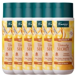 6x Kneipp Doucheolie Beauty Secret 200 ml