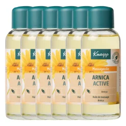 6x Kneipp Massageolie Arnica Active 100 ml
