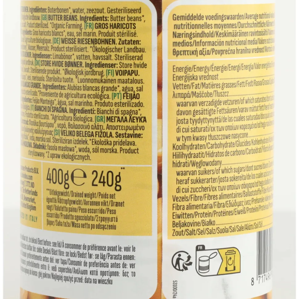 6x La Bio Idea Boterbonen 400 gr