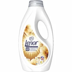 4x Lenor Vloeibaar Wasmiddel Amber & Orchidee 20 Wasbeurten 900 ml