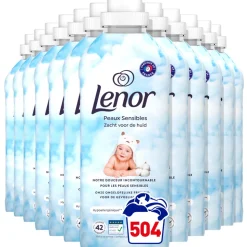 12x Lenor Wasverzachter Sensitive 42 Wasbeurten 882 ml