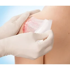 3x Leukoplast Cuticell® Contact Siliconen Wondcontactlaag 5 cm x 7,5 cm 5 stuks