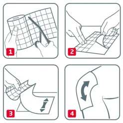 3x Leukoplast Fixomull® Stretch Fixatiepleister 2 m x 10 cm