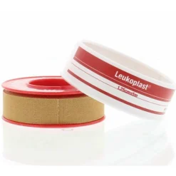 3x Leukoplast Hechtpleister 5 m x 1,25 cm