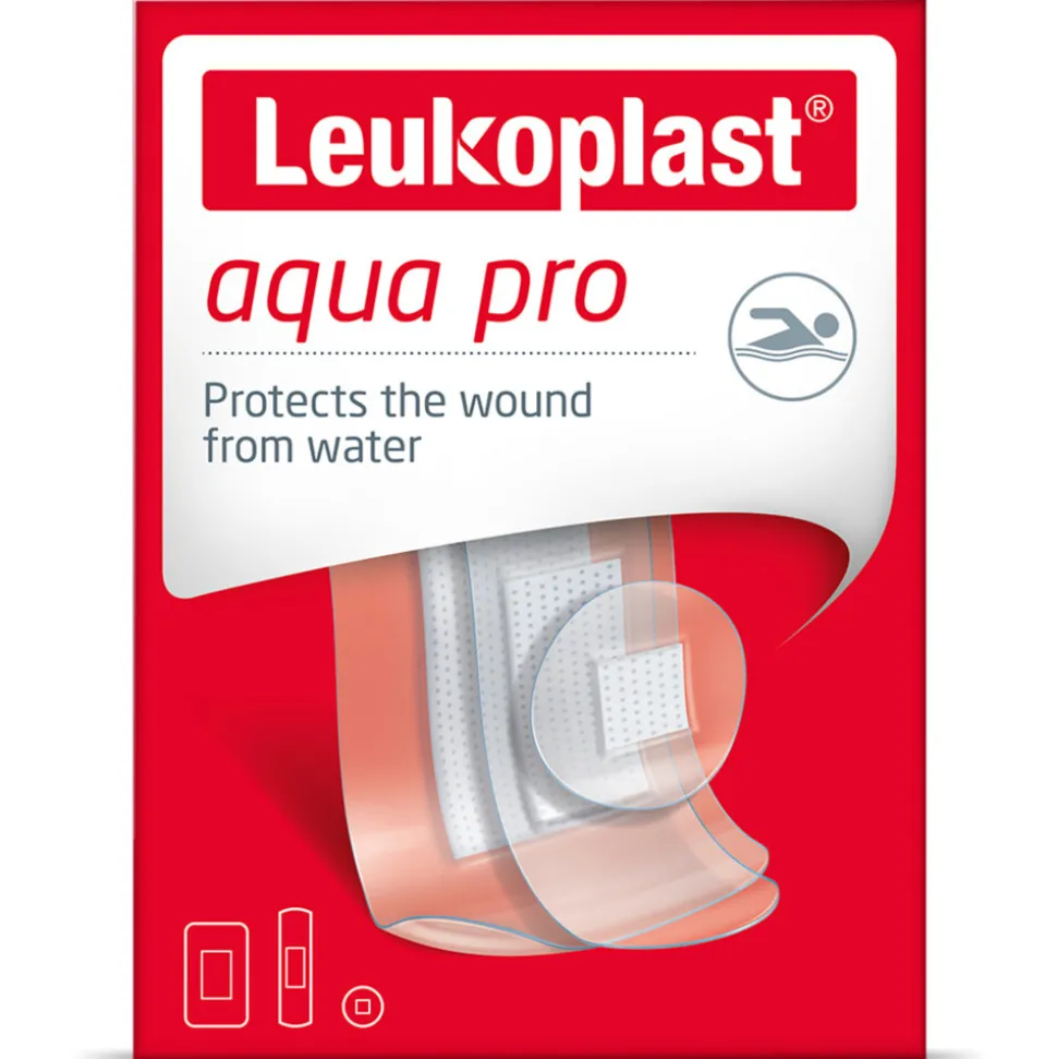 10x Leukoplast Pleister Aqua Pro 20 stuks