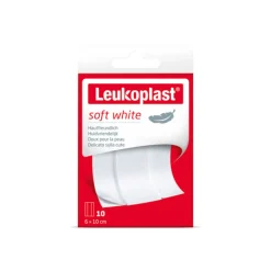 3x Leukoplast Pleister Zacht Wit 10 stuks