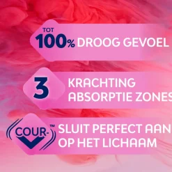 16x Libresse Ultra+ Regular Maandverband met Vleugels 14 stuks