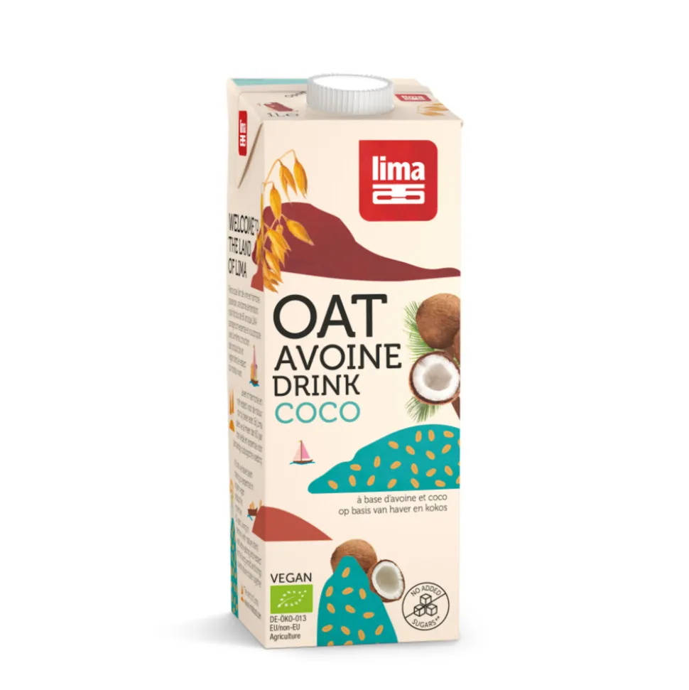 8x Lima Haver Drink Kokos 1 liter