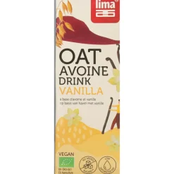 8x Lima Haverdrink Vanille 1 liter