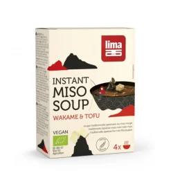 12x Lima Instant Miso Soup Wakame & Tofu 40 gr
