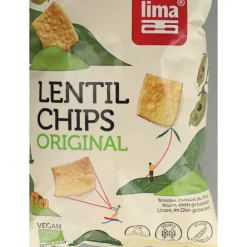12x Lima Lentil Chips Original 90 gr