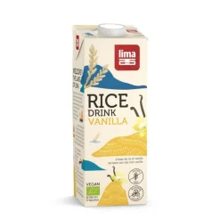 8x Lima Rijstdrink Vanille 1 liter