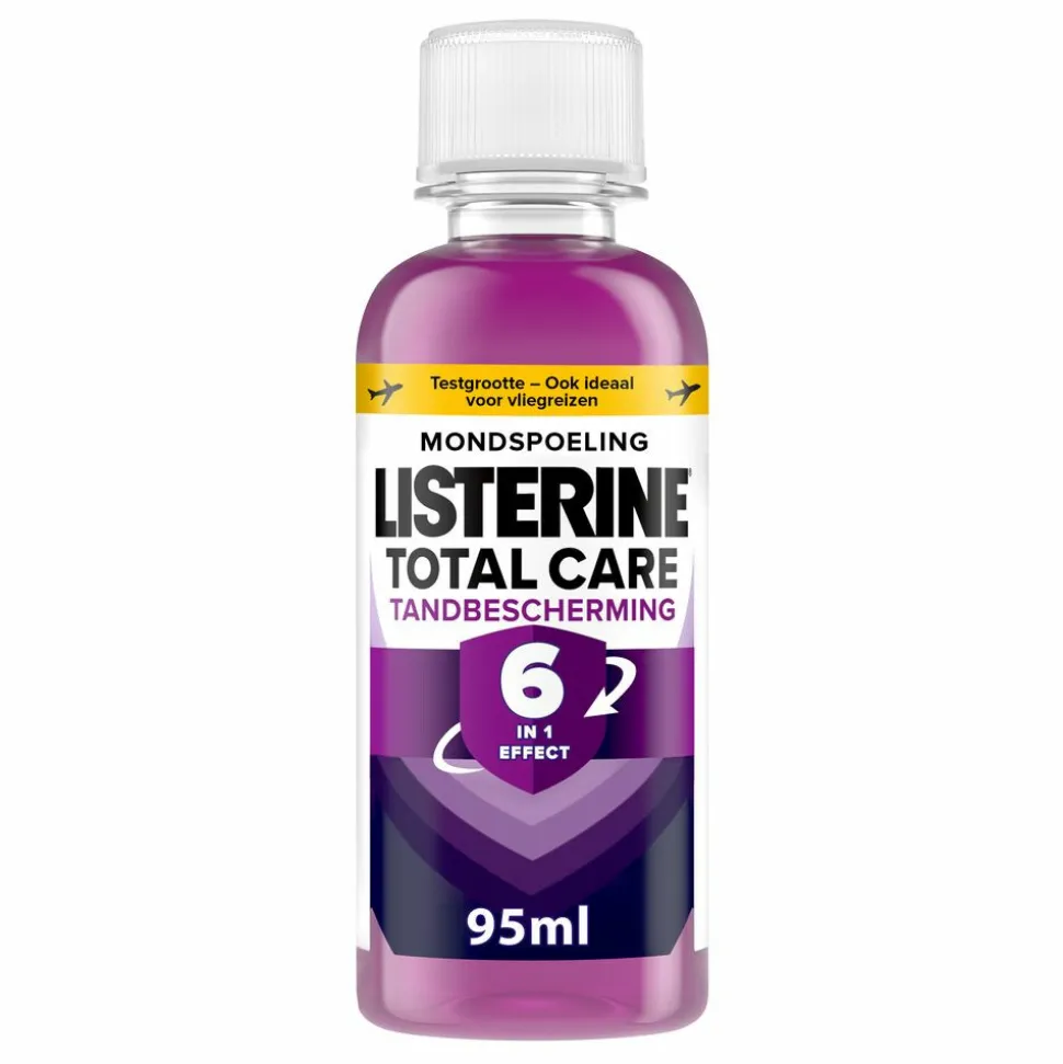 3x Listerine Mondwater Total Care Reisverpakking 95 ml