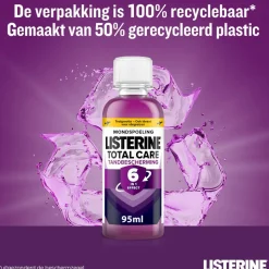 3x Listerine Mondwater Total Care Reisverpakking 95 ml