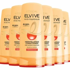 6x L'Oréal Elvive Anti-Haarbreuk Conditioner 200 ml