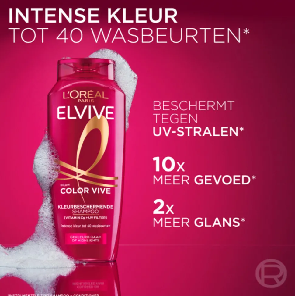 6x L'Oréal Elvive Color Vive Shampoo 250 ml