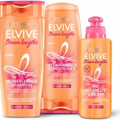 6x L'Oréal Elvive Dream Lengths No Haircut Cream 200 ml