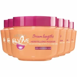 6x L'Oréal Elvive Dream Lengths Haarmasker 300 ml
