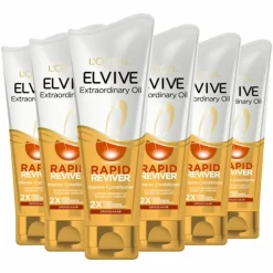 6x L'Oréal Elvive Extraordinary Oil Rapid Reviver Conditioner 200 ml