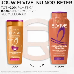 6x L'Oréal Elvive Extraordinary Oil Krulverzorging Shampoo 250 ml