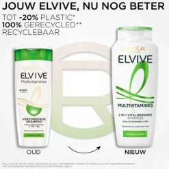 6x L'Oréal Elvive Multivitamines Shampoo 250 ml