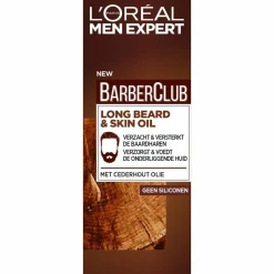 6x L'Oréal Men Expert Barberclub Baard & Gezichtsolie 30 ml