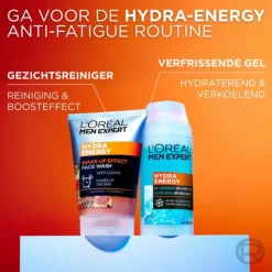 6x L'Oréal Men Expert Hydra Energetic Hydraterende Gel Dagcrème 100 ml