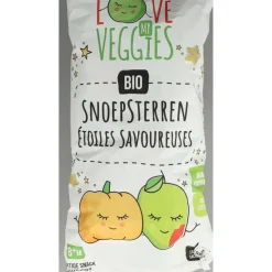 4x Love My Veggies Multipack Snoepsterren Mango Pompoen 4x15 gr
