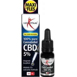 2x Lucovitaal CBD Cannabidiol Olie 5% 30 ml