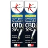 2x Lucovitaal CBD Cannabidiol Olie 20% 5 ml
