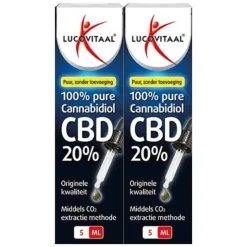 2x Lucovitaal CBD Cannabidiol Olie 20% 5 ml