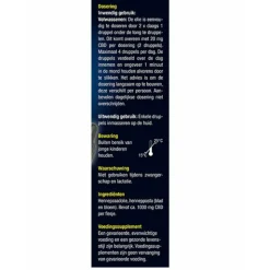 2x Lucovitaal CBD Cannabidiol Olie 20% 5 ml