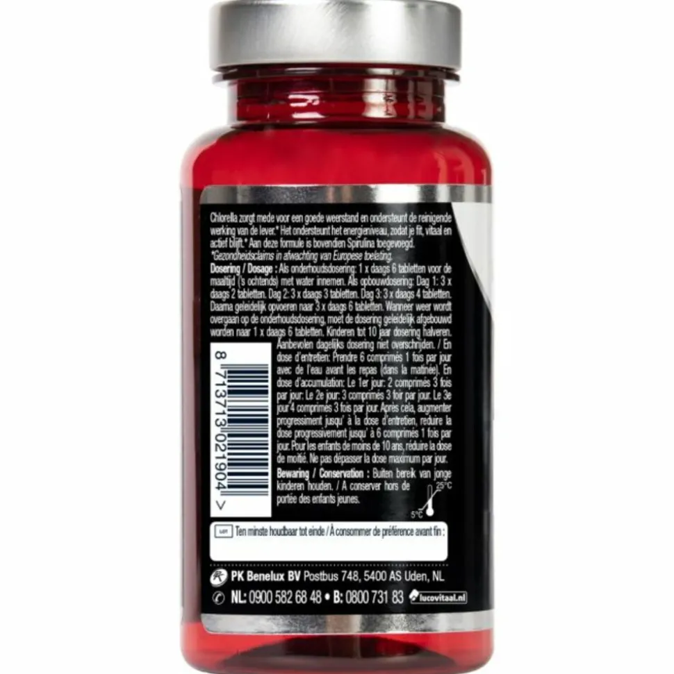 2x Lucovitaal Chlorella Spirulina 200 tabletten