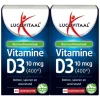 2x Lucovitaal D3 10 mcg (400Ie) Vitamine Vegan Kauwtabletten 60 kauwtabletten