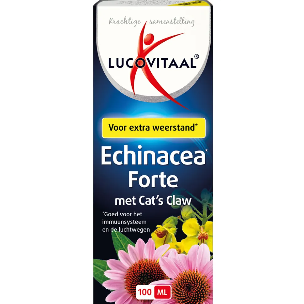 3x Lucovitaal Echinacea Forte met Cat's Claw 100 ml