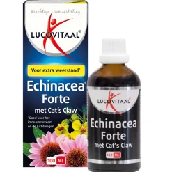 2x Lucovitaal Echinacea Forte met Cat's Claw 100 ml