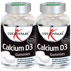 2x Lucovitaal Gummies Calcium D3 60 gummies