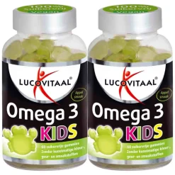 2x Lucovitaal Gummies Omega 3 Kids 60 Gummies