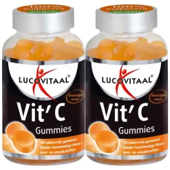 2x Lucovitaal Gummies Vitamine C 60 Gummies