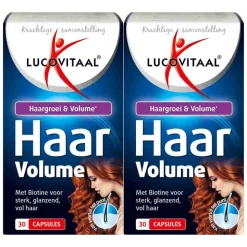 2x Lucovitaal Haar Groei & Volume 30 capsules