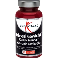 6x Lucovitaal Ideaal Gewicht Konjacwortel Garcinia Cambogia 60 capsules