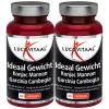 2x Lucovitaal Ideaal Gewicht Konjacwortel Garcinia Cambogia 60 capsules
