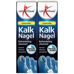 2x Lucovitaal Kalknagel Behandeling Vloeistof 10 ml