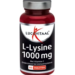 2x Lucovitaal L-Lysine 1000 mg 60 tabletten