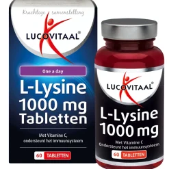 2x Lucovitaal L-Lysine 1000 mg 60 tabletten