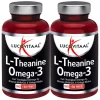 2x Lucovitaal L-theanine Omega 3 210 capsules